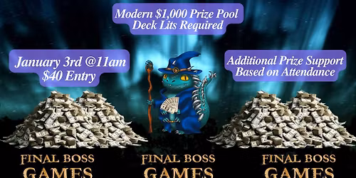 Modern $1,000 Prize Pool