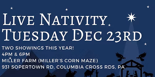 Live Nativity - The Miller Farm