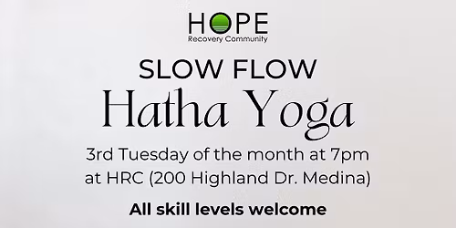 Slow Flow Hatha Yoga