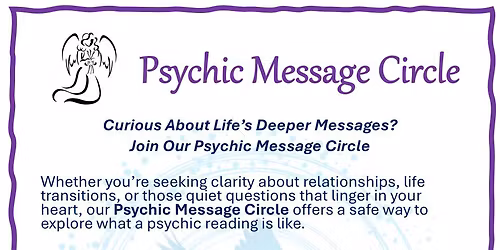 Psychic Message Circle