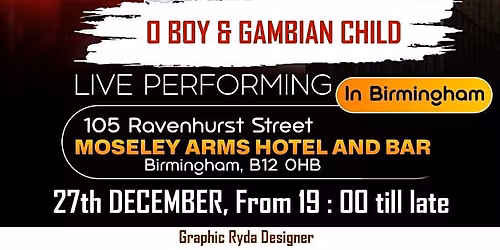 O Boy & Gambian Child