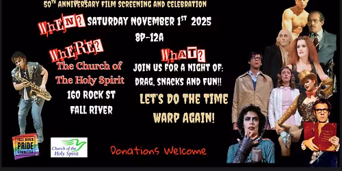 21+ Rocky Horror Picture Show - 50th Anniversary Celebration
