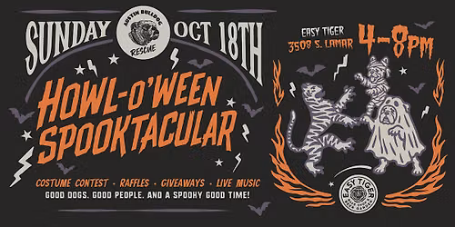 Annual Howl-O\u2019Ween Spooktacular Fundraiser for Austin Bulldog Rescue