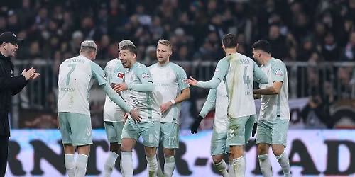 SV Werder Bremen vs Hamburger SV at Weserstadion