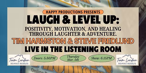Laugh & Level Up in The Listening Room