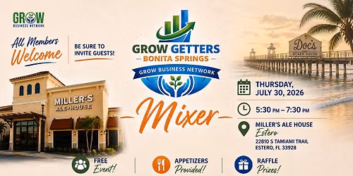 Grow Business Networks - Grow Getters Mixer