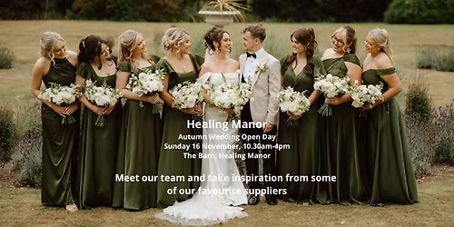The Autumn Wedding Fair at Healing Manor