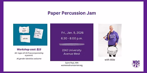 Paper Percussion Jam