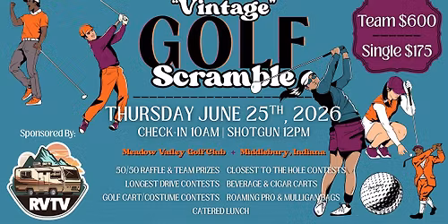 2026 RVWACF Golf Scramble | Meadow Valley Golf Club