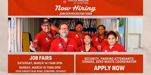 Toyota Pavilion at Concord Job Fair