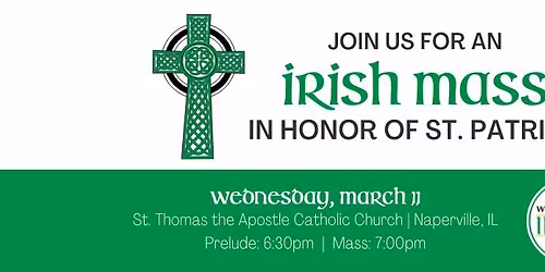 Irish Mass in Honor of St. Patrick