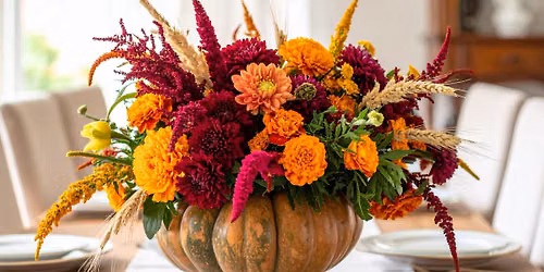 Botanical Design: Thanksgiving Centerpiece