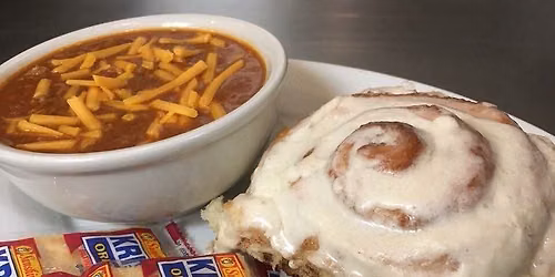 Daybreak Rotary Homemade Chili & Jumbo Cinnamon Roll Drive Thru Supper