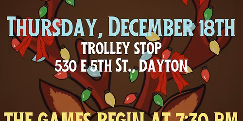 Music Bingo & Reindeer Games