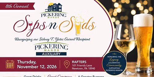 Sips n' Suds Fundraising Event