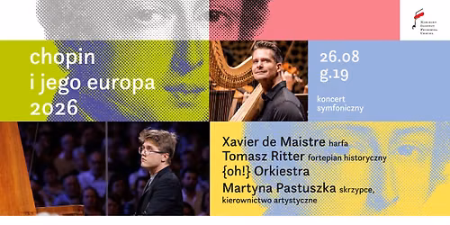 Koncert symfoniczny: Xavier de Maistre,Tomasz Ritter, {oh!} Orkiestra, Martyna Pastuszka 