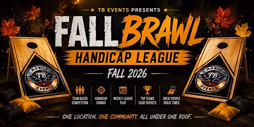 Fall Brawl Handicap Cornhole League - 2026