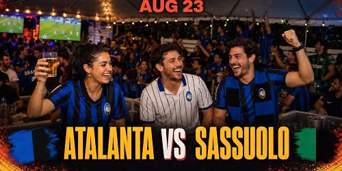Atalanta vs Sassuolo at New Balance Arena