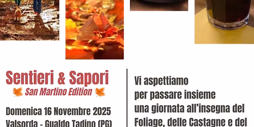 FESTEGGIANDO SAN MARTINO - Foliage, Castagne e Vino novello