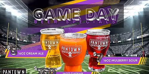 Sunday Game Day Beer Deals