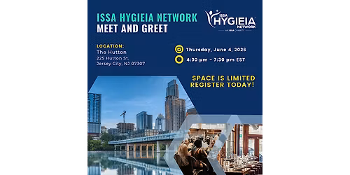 ISSA Hygieia Network Regional Meet and Greet - Jersey City