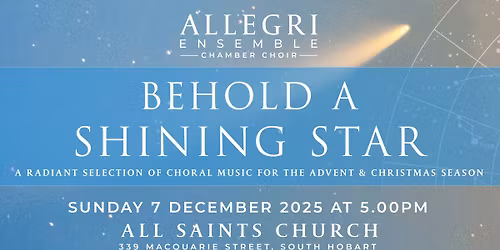 Behold, A Shining Star