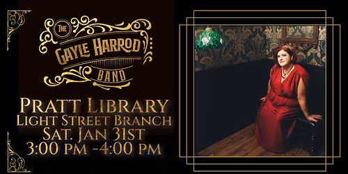 The Gayle Harrod Band at Enoch Pratt Library