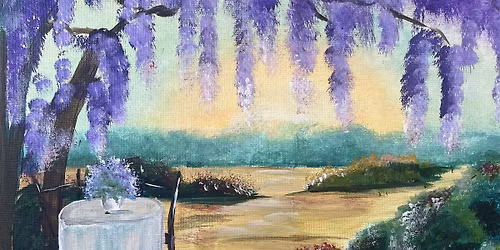 Wisteria and light painting class