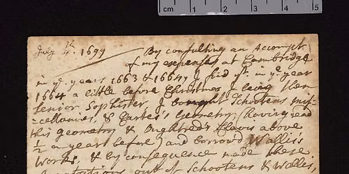 The Sociability of Paper and Isaac Newton\u2019s Archive with Scott Mandelbrote