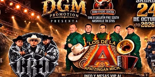 LOS DE LA A, BANDA LA REINA DE NASHVILLE & M\u00c1S