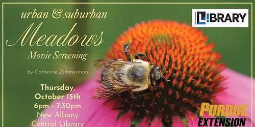 Urban and Suburban Meadows Movie Screening