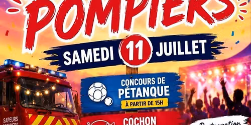 Bal des pompiers de CHAMBOULIVE 