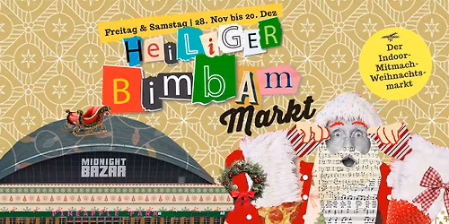 Heiliger BimBam Markt - Der Mitmach-Weihnachtsmarkt
