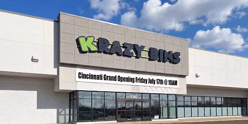 Krazy Bins Cincinnati Grand Opening