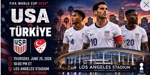USA vs T\u00fcrkiye: World Cup Watch Party 10PM