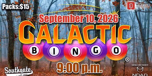 September Galactic Bingo @ Southgate