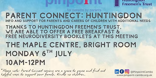 Parent Connect Huntingdon The Maple Centre