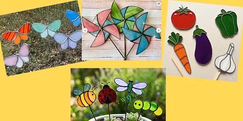 Stained Glass Class-Garden Stakes