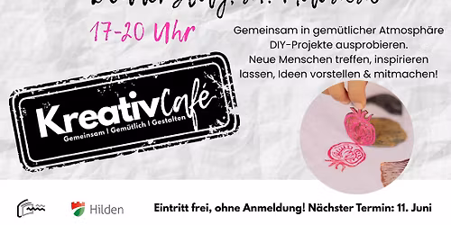 \u201eKreativCaf\u00e9 - Gemeinsam | Gem\u00fctlich | Gestalten\u201c