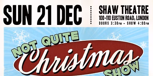 The Jive Aces "Not Quite Christmas" Show