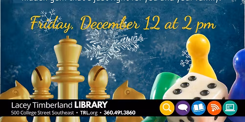 Board Game and Puzzle Exchange - Winter Edition