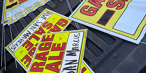 THE SALTY FLIPPERS Flea Across Florida YARD SALE!!! 