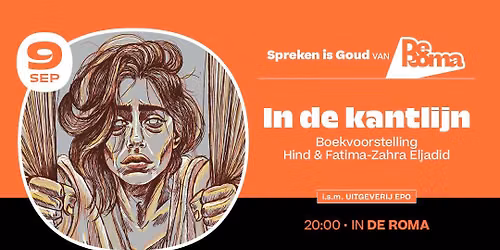 In de kantlijn - Boekvoorstelling Hind & Fatima-Zahra Eljadid - in De Roma
