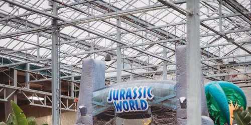 Moonwalk Entertainment Presents Jurassic Jump Exhibit at Bradford Greenhouses Barrie
