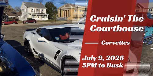 Cruisin' The Courthouse - Featuring Corvettes - With Mad City Vettes