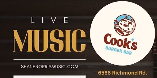 Shane Norris at Cook's Burger Bar