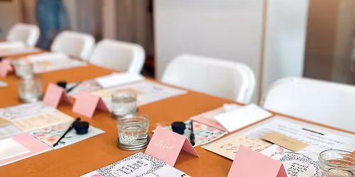 Modern Calligraphy for Beginners at Reedmor Books & Brews!