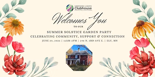 Summer Solstice Garden Tea Party