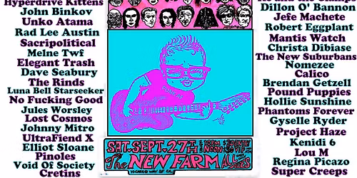 LeeStock4 is here! Check it -- 54 acts!! \/ 2 stages \/ All Ages SMASH GOING!