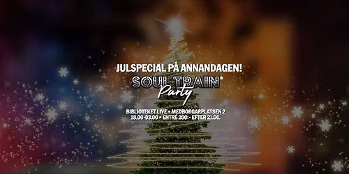 Soul Train Julspecial Annandagen